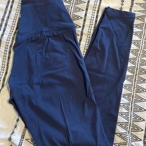 BuffBunny linx legging navy blue size large